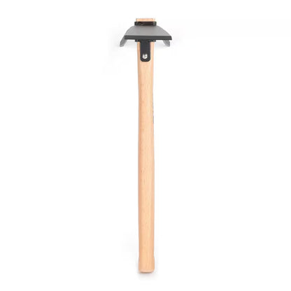 14-2/5 In. Wood Handle Digging Hoe/Cultivator Combo