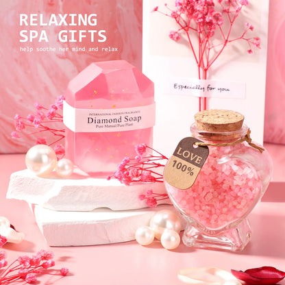 Mothers Day Gifts Baskets, Holiday Gifts for Mom Women, 10 Pack, Pink